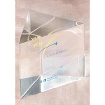 Prism shape Lucite Embedment