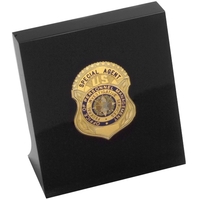 Easel display stand type Lucite® embedment. Blank product.... from ASI 69240...