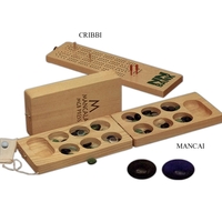 Wooden Folding Mancala Game with custom laser.... from ASI 56020 The Gavel...