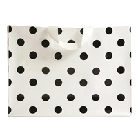 Black dots on white bag with soft loop handle, 16" x... from ASI 92480...
