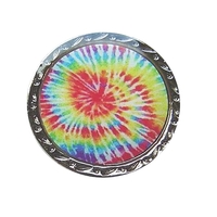 Ball marker tie dye design