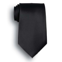 Black Silk Tie