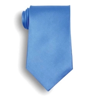 French Blue Silk Tie