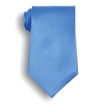 French Blue Silk Tie