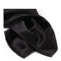 Black ladies solid color scarf 30" x 30".... from ASI 98085 Wolfmark