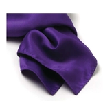 Discontinued - Purple Silk Scarf 30" x 30"