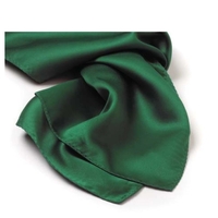 Kelly green ladies solid color scarf 30" x 30".... from ASI 98085 Wolfmark