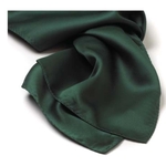 Hunter Green Silk Scarf