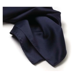 Navy Blue Silk Scarf