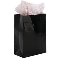 Luxurious European style 6" x 3" x 8" shopping bag with... from ASI 92480...