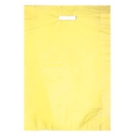 High density embossed die cut bag