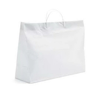 Plastic handle shopping bag, 16" x 6" x 12".... from ASI 92480 Uniflex / U F