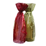 Sheer Organza Wine Bag
