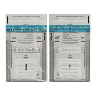 Money bag made of 2.5 mil clear film, 9" x... from ASI 92480 Uniflex / U F