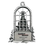 Window with Tree Ornament