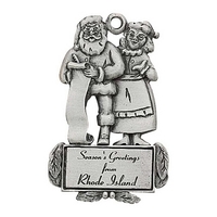 Santa and Mrs. Claus Ornament