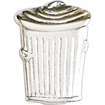 Garbage Can Lapel Pin