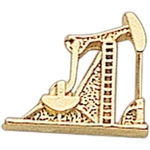 Pump-Jack Lapel Pin