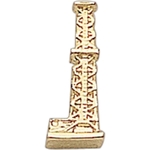 Oil Derrick Lapel Pin