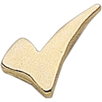 Checkmark Lapel Pin
