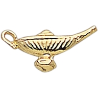 Lamp of knowledge lapel pin with military clutch, up to 3/4".... from ASI...