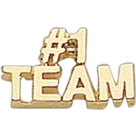 Number 1 Team Lapel Pin