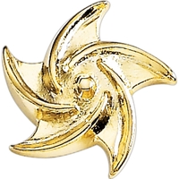 Impeller lapel pin with military clutch, up to 3/4".... from ASI 68760 Marken...