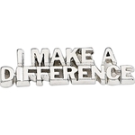I Make a Difference Lapel Pin
