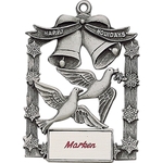 Doves and Bells Ornament