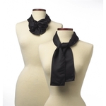 Black Silk Scarf