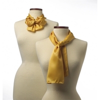 Gold silk scarf; 10" x 54". A perfect accent to any... from ASI 98085 Wolfmark
