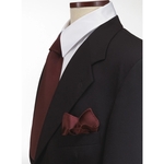 Maroon Silk Pocket Squares