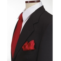 Red Silk Pocket Squares