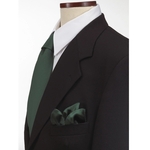 Hunter Green Silk Pocket Squares