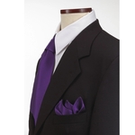 Purple Silk Pocket Squares