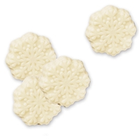 White chocolate snowflake wrapped in clear cello.... from ASI 44897 Chocolate...