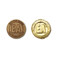 Enrolled Agent milk chocolate coin wrapped in gold foil.... from ASI 44897...