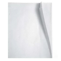 White Kraft Paper Merchandise Bag (12" x 3" x 18")