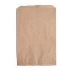 Natural Kraft Paper Merchandise Bag (6 1/4" x 9 1/4")