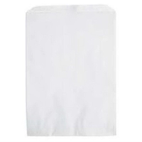 White paper standard merchandise bag, 8.5" x 11".... from ASI 92480 Uniflex /...