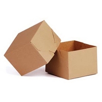 Two piece lock corner design gift box. 4" x 4" x... from ASI 92480 Uniflex / U F