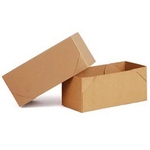 Natural Beige 2 Piece Lock Corner Design Gift Box