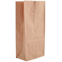 Natural Kraft 10 lb. grocery bag, 5.625" x 4.125" x 13".... from ASI 92480...