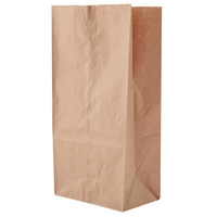 Natural Kraft 12 lb. grocery bag, 7" x 4.5" x 14".... from ASI 92480 Uniflex...