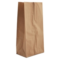 Natural Kraft 2 lb. grocery bag, 4.125" x 2.625" x 8.25".... from ASI 92480...