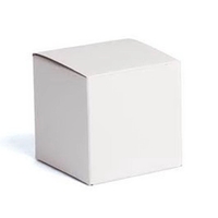 White one piece gift box with high gloss finish. 4" x... from ASI 92480...