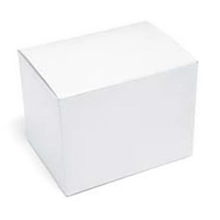 White one piece gift box with high gloss finish. 6" x... from ASI 92480...