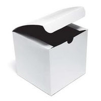 White one piece gift box with high gloss finish. 6" x... from ASI 92480...