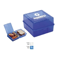 Bio/Ad (TM) Snack Mate - Biodegradable plastic snack container with 4... from...