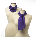 Purple Silk Scarf